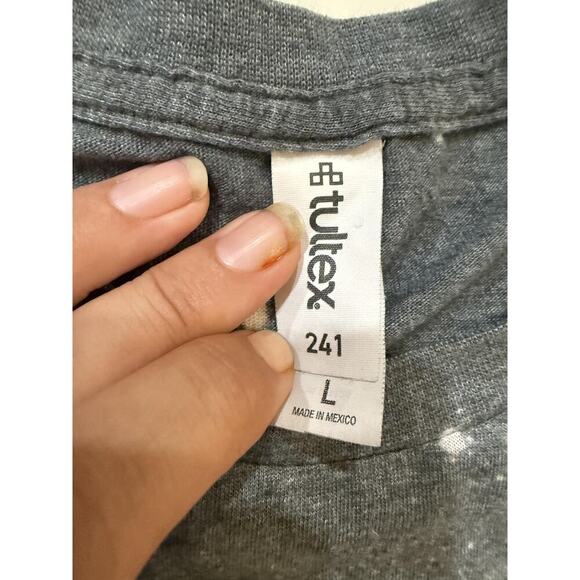 Post Malone TShirt Mens Large Should've Been A Cowboy Gray Leopard Concert Tee - Picture 2 of 6